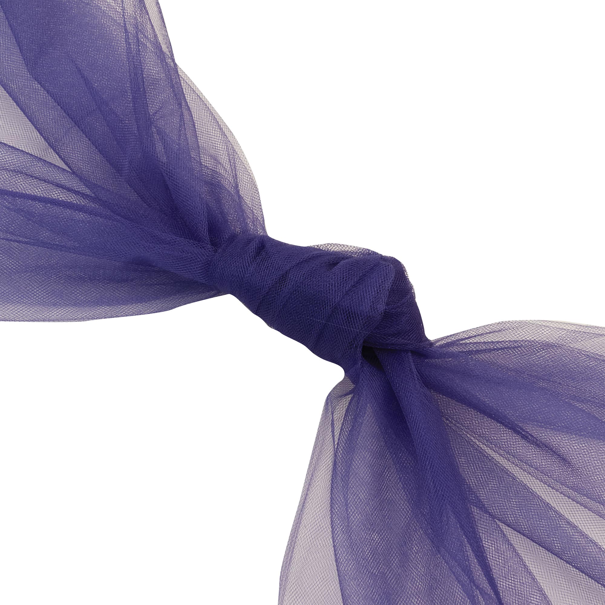 Wyla Mazarine Blue Shiny Tulle